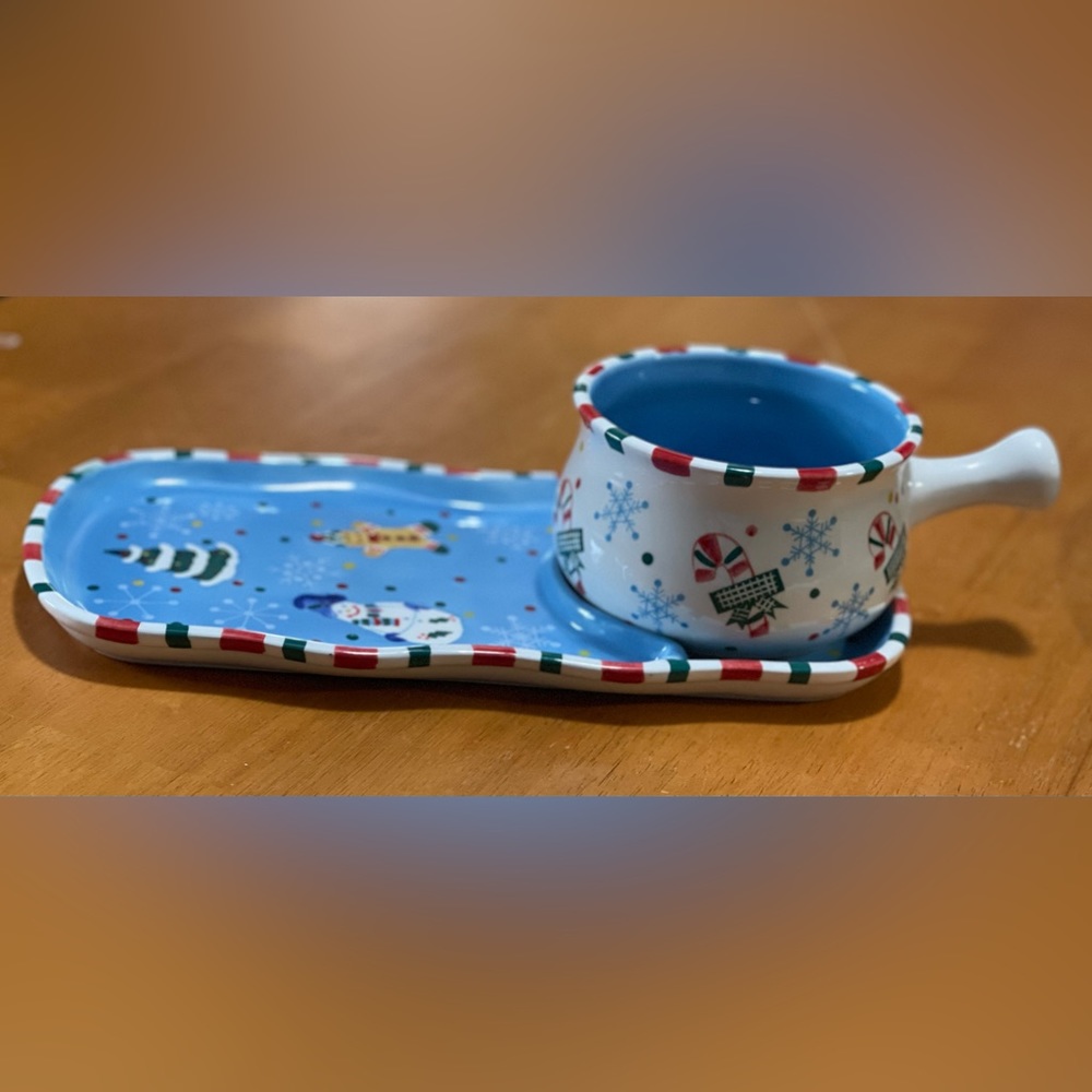 Christmas themed Soup & sandwich set